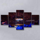Madison Square Basketball Arena, Stadium Canvas, Sport Art, Large Canvas, Multi Panels, Canvas Prints Wall Art Decor
