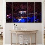 Madison Square Basketball Arena, Stadium Canvas, Sport Art, Gift for him, Multi Panels B, Canvas Prints Wall Art Decor