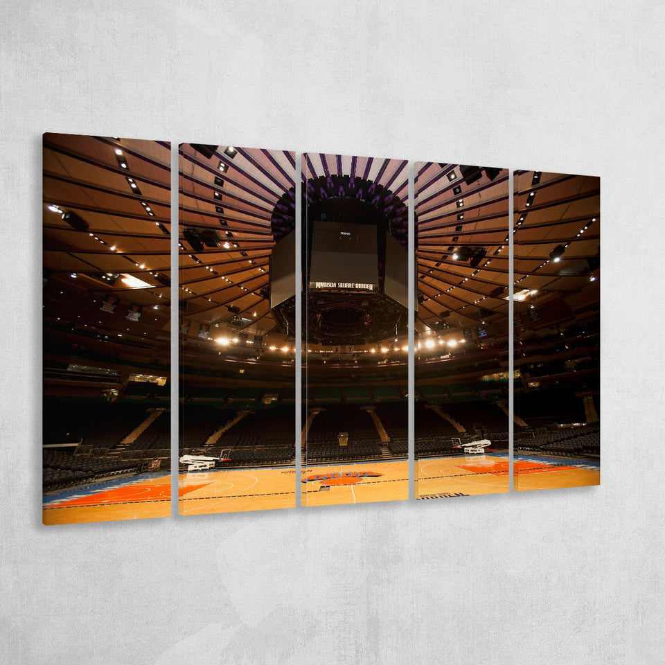 Madison Square Garden, Stadium Canvas, Sport Art, Gift for him, Multi Panels B, Canvas Prints Wall Art Decor