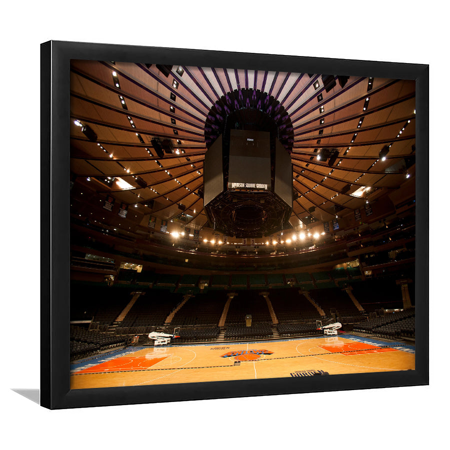 Madison Square Garden, Stadium Canvas, Sport Art, Gift for him, Framed Art Prints Wall Art Decor, Framed Picture