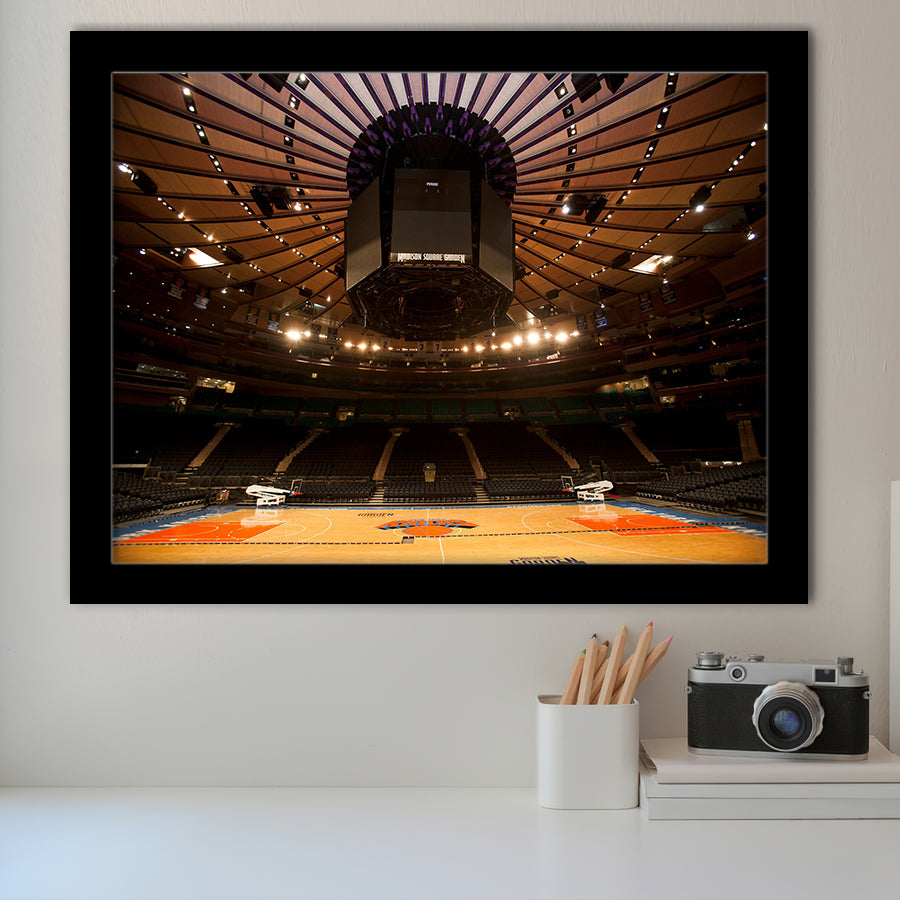 Madison Square Garden, Stadium Canvas, Sport Art, Gift for him, Framed Art Prints Wall Art Decor, Framed Picture