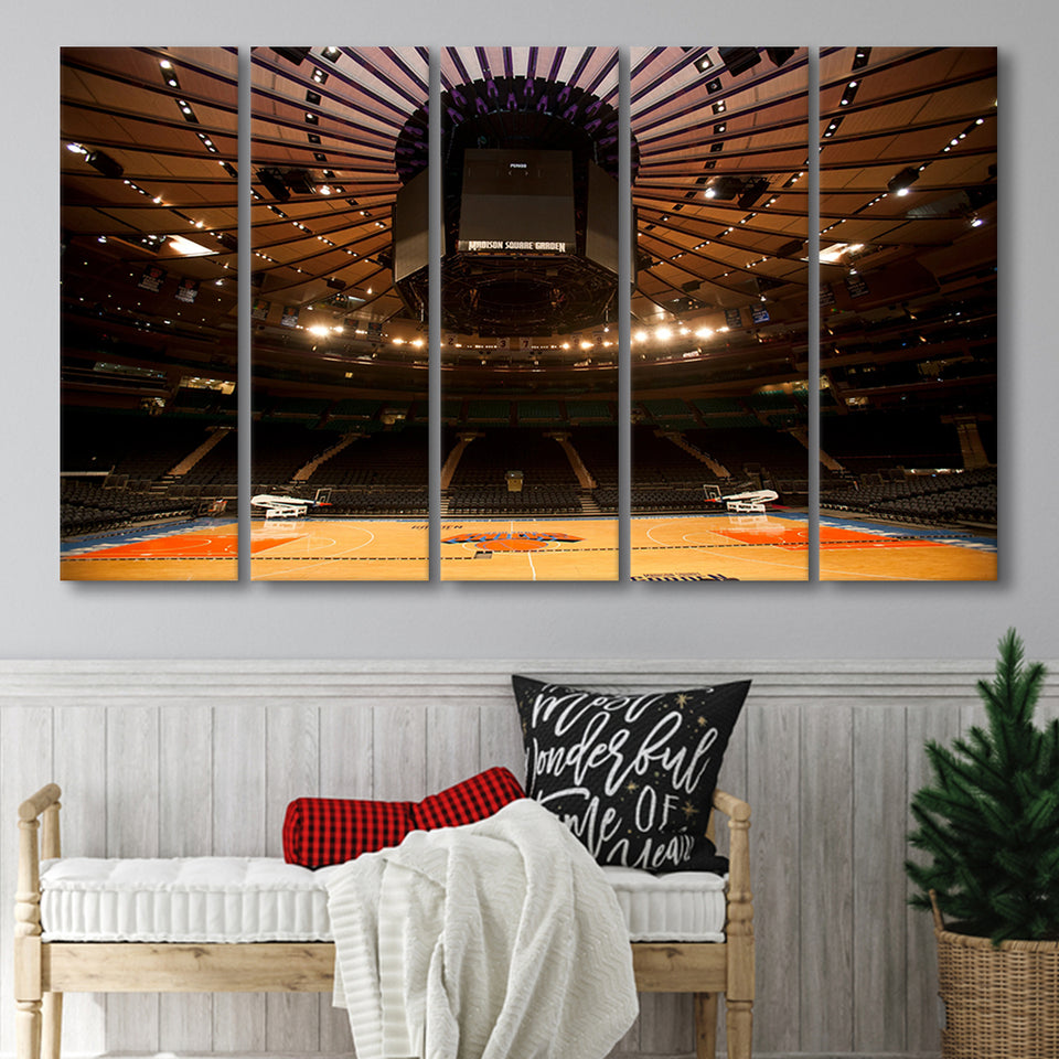 Madison Square Garden, Stadium Canvas, Sport Art, Gift for him, Multi Panels B, Canvas Prints Wall Art Decor