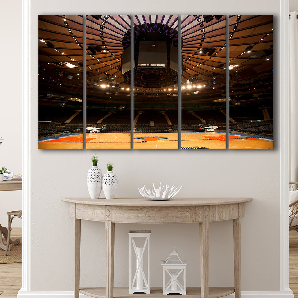 Madison Square Garden, Stadium Canvas, Sport Art, Gift for him, Multi Panels B, Canvas Prints Wall Art Decor