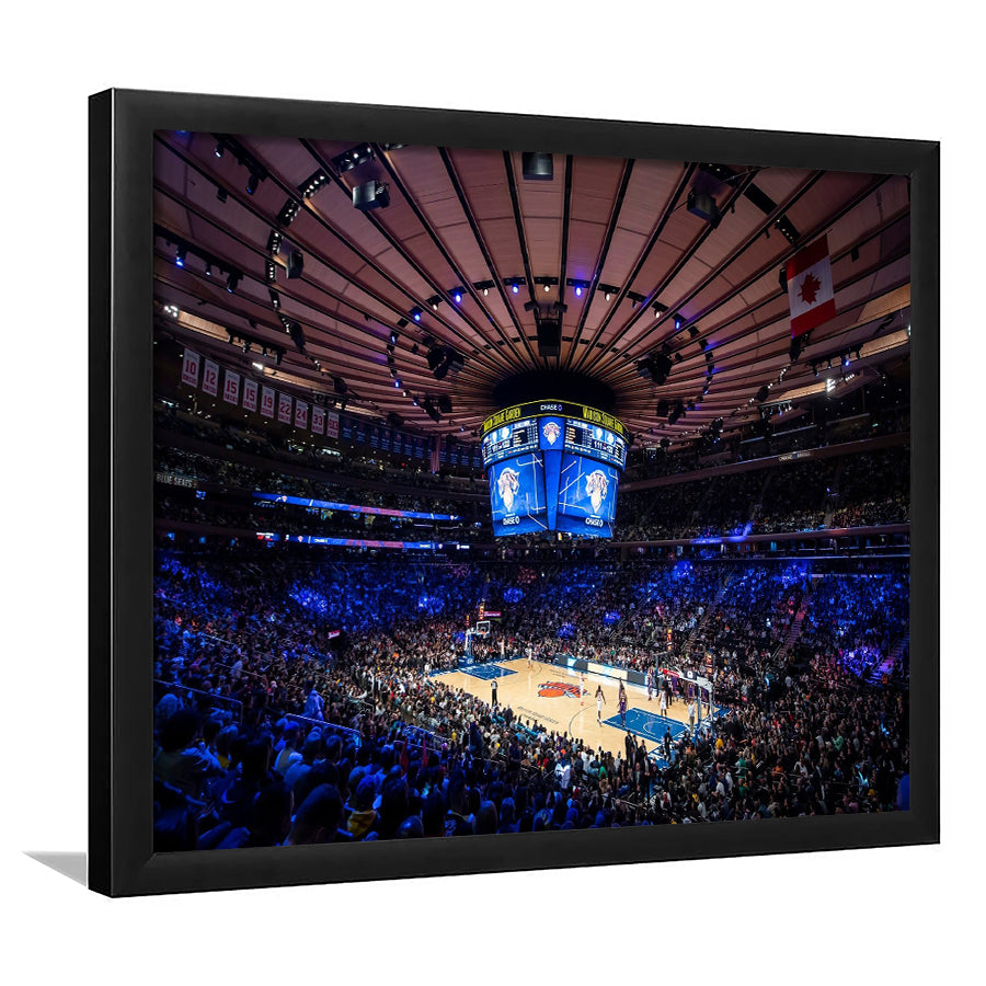 Madison Square Garden Stadium, Stadium Canvas, Sport Art, Gift for him, Framed Art Prints Wall Art Decor, Framed Picture