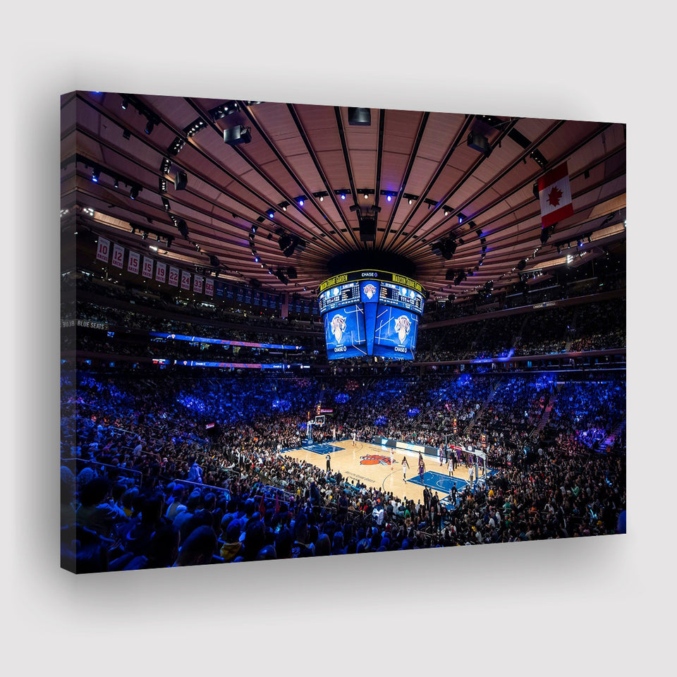 Madison Square Garden Stadium, Stadium Canvas, Sport Art, Gift for him, Fan Gift, Canvas Prints Wall Art Decor