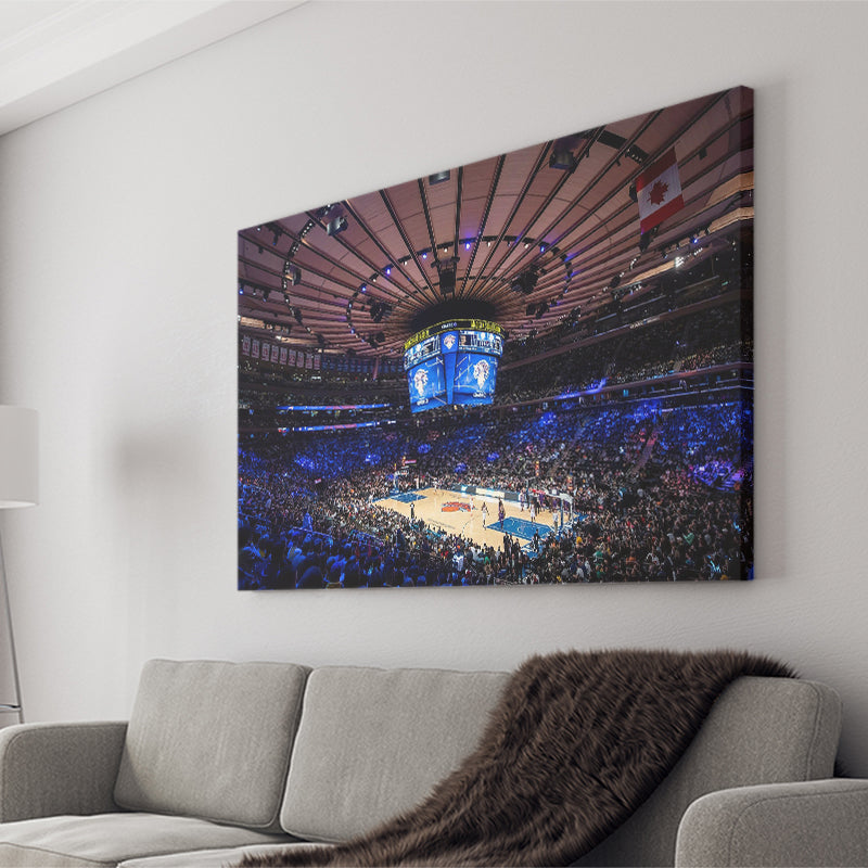Madison Square Garden Stadium, Stadium Canvas, Sport Art, Gift for him, Fan Gift, Canvas Prints Wall Art Decor
