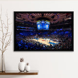 Madison Square Garden Stadium Framed Canvas Prints Wall Art - Painting Canvas, Wall Decor, Canvas Art, Floating Frame