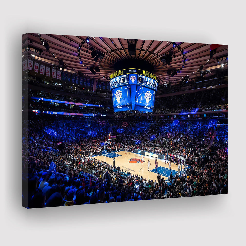 Madison Square Garden Stadium Canvas Prints Wall Art - Painting Canvas, Wall Decor, Canvas Art, For Sale