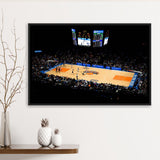 Madison Square Garden Wall Art New York Knicks Framed Canvas Prints,Sport Stadium Art Prints, Fan Gift