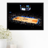 Madison Square Garden Wall Art New York Knicks Framed Canvas Prints,Sport Stadium Art Prints, Fan Gift