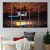 Madison Square Garden in New York, Stadium Canvas, Sport Art, Gift for him, Multi Panels B, Canvas Prints Wall Art Decor