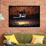 Madison Square Garden in New York, Stadium Canvas, Sport Art, Gift for him, Framed Art Prints Wall Art Decor, Framed Picture