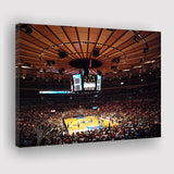 Madison Square Garden in New York, Stadium Canvas, Sport Art, Gift for him, Fan Gift, Canvas Prints Wall Art Decor