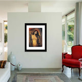 Madonna By Edward Munch-Canvas Art,Art Print,Framed Art,Plexiglass cover