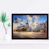 Madrid City Framed Art Prints Wall Decor - Painting Prints, Framed Picture, Home Decor