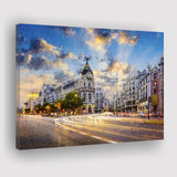 Madrid City Canvas Prints Wall Art Decor - Paiting Canvas, Art Prints, Wall Decor, For Sale