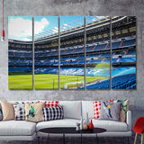 Madrid Stadium Soccer 5 Pieces B Canvas Prints Wall Art - Painting Canvas, Multi Panels,5 Panel, Wall Decor