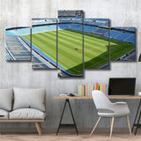 Madrid Stadium Wall Art Santiago Bernabeu Stadium Canvas Prints,Multi Panels,Sport Stadium Art Prints, Fan Gift