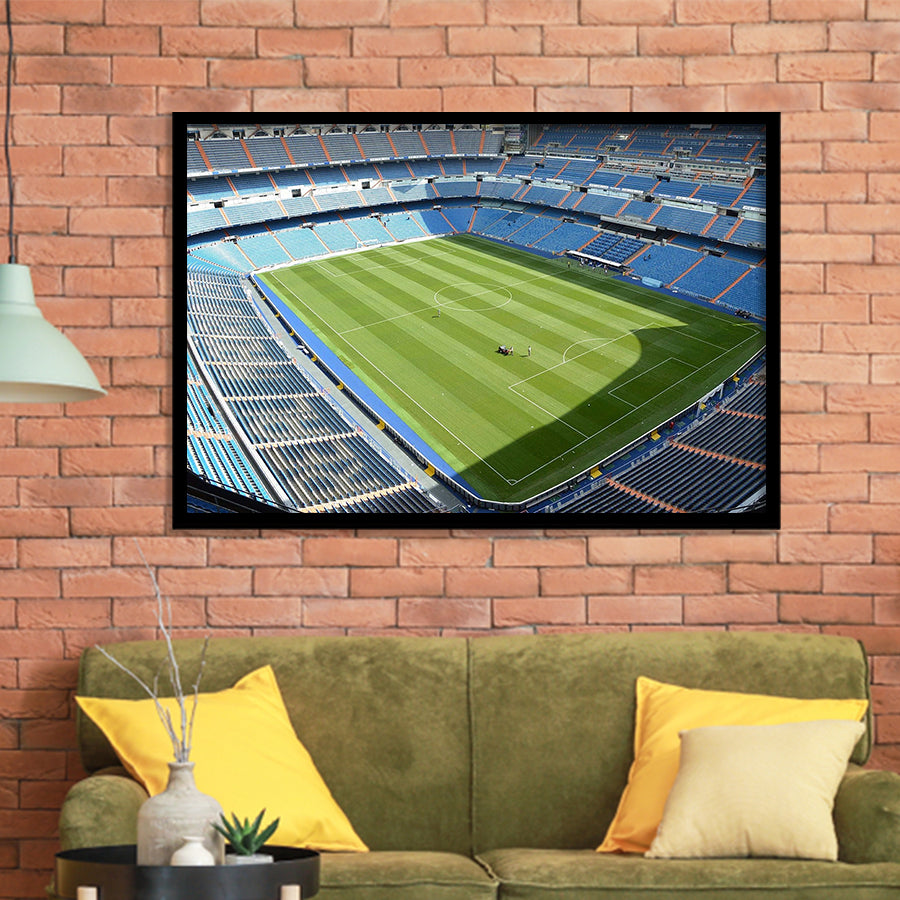 Madrid Stadium Wall Art Santiago Bernabeu Stadium Art Prints,Sport Stadium Art Prints, Fan Gift, Wall Decor
