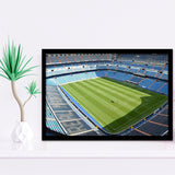 Madrid Stadium Wall Art Santiago Bernabeu Stadium Art Prints,Sport Stadium Art Prints, Fan Gift, Wall Decor
