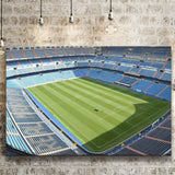 Madrid Stadium Wall Art Santiago Bernabeu Stadium Canvas Prints,Sport Stadium Art Prints, Fan Gift, Wall Decor