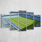 Madrid Stadium Wall Art Santiago Bernabeu Stadium Canvas Prints,Multi Panels,Sport Stadium Art Prints, Fan Gift