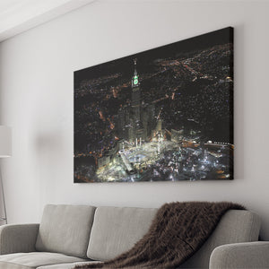 Makkah Clock Tower Canvas Prints Wall Art - Painting Prints, Wall Decor, Art Prints