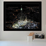 Makkah Clock Tower Framed Art Prints Wall Decor - Painting Prints, Framed Picture