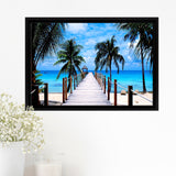 Maldives Vacation Framed Canvas Prints - Painting Canvas, Art Prints,  Wall Art, Home Decor, Prints for Sale
