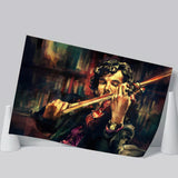 Man Play Violinist Art Music Room Art Poster Prints Wall Art Decor, Unframe, Poster Art