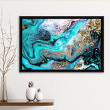 Many Glitters on Abstract Framed Canvas Prints Wall Art Decor - Paiting Canvas, Art Prints, Floating Frame