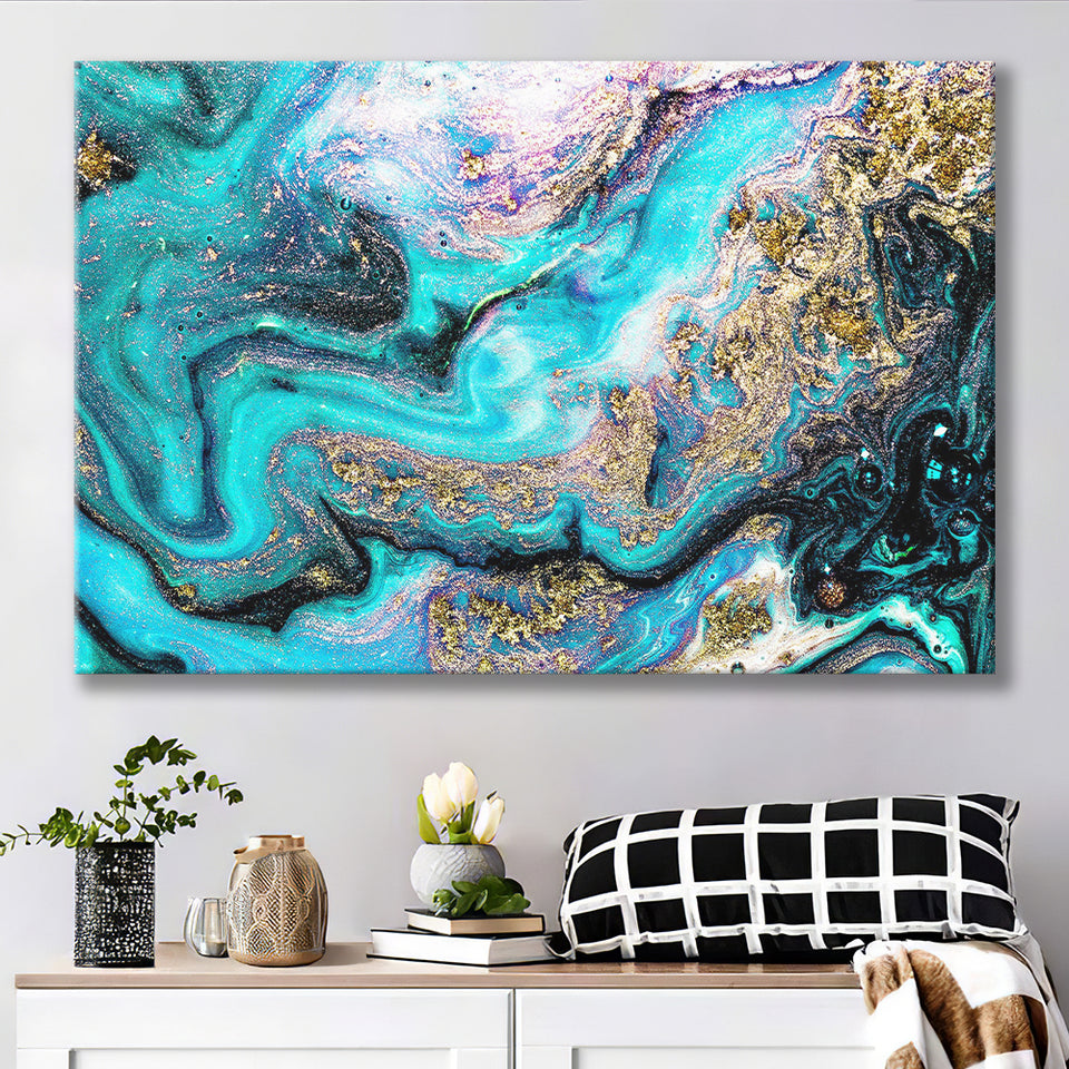 Many Glitters on Abstract Canvas Prints Wall Art Decor - Paiting Canvas, Art Prints, Wall Decor, For Sale