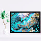 Many Glitters on Abstract Framed Art Prints Wall Decor - Painting Prints, Framed Picture, Home Decor
