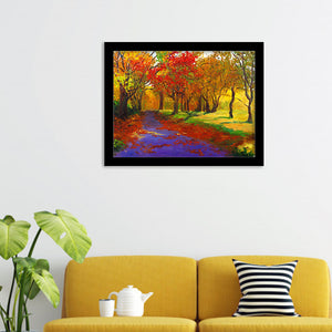 Maple In Autumn Framed Wall Art - Framed Prints, Art Prints, Print for Sale, Painting Prints