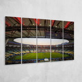 Maracana Stadium 2019, Stadium Canvas, Sport Art, Gift for him, Multi Panels B, Canvas Prints Wall Art Decor