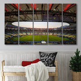 Maracana Stadium 2019, Stadium Canvas, Sport Art, Gift for him, Multi Panels B, Canvas Prints Wall Art Decor