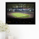 Maracana Stadium Framed Canvas Prints Rio De Janeiro,Sport Stadium Art Prints, Fan Gift