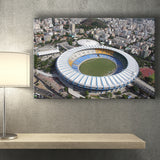 Maracana Stadium Canvas Prints Rio De Janeiro Wall Art,Sport Stadium Art Prints, Fan Gift, Wall Decor