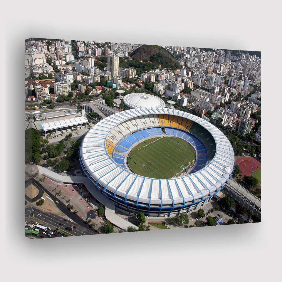 Maracana Stadium Canvas Prints Rio De Janeiro Wall Art,Sport Stadium Art Prints, Fan Gift, Wall Decor