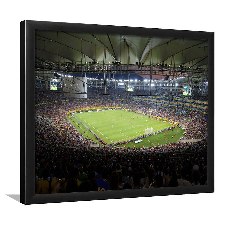 Maracana Stadium Art Prints Rio De Janeiro,Sport Stadium Art Prints, Fan Gift, Wall Decor