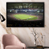 Maracana Stadium Framed Canvas Prints Rio De Janeiro,Sport Stadium Art Prints, Fan Gift