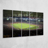 Maracana Stadium Canvas Prints Rio De Janeiro,Multi Panels B,Sport Stadium Art Prints, Fan Gift