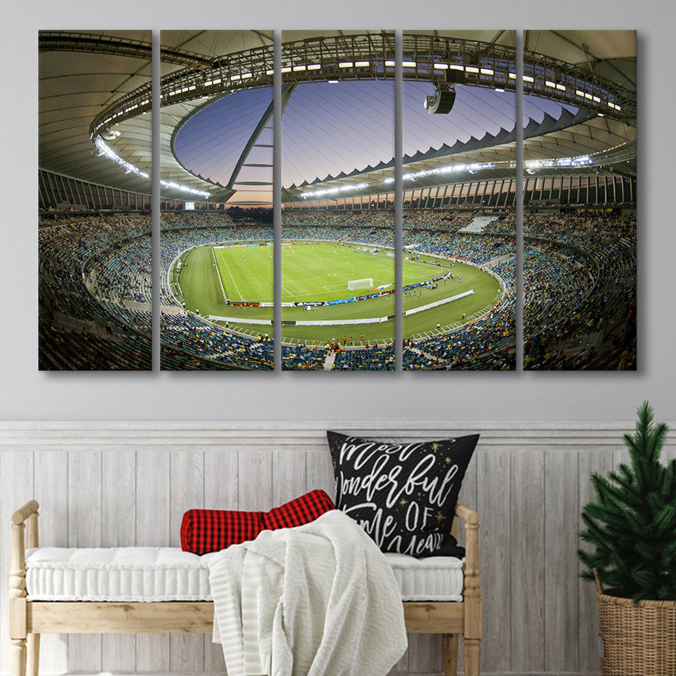 Maracana Stadium Fifa Games, Stadium Canvas, Sport Art, Gift for him, Multi Panels B, Canvas Prints Wall Art Decor