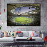Maracana Stadium Fifa Games, Stadium Canvas, Sport Art, Gift for him, Framed Canvas Prints Wall Art Decor, Framed Picture