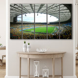 Maracana Wall Art Rio De Janeiro Stadium Canvas Prints Football,Multi Panels B,Sport Stadium Art Prints, Fan Gift