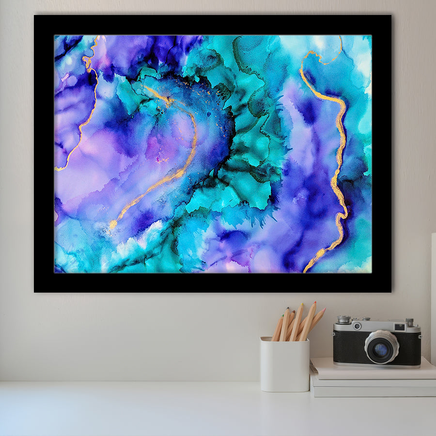 Marble Canvas Art Framed Art Prints Wall Art Decor, Framed Picture, Home Decor
