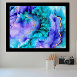 Marble Canvas Art Framed Art Prints Wall Art Decor, Framed Picture, Home Decor