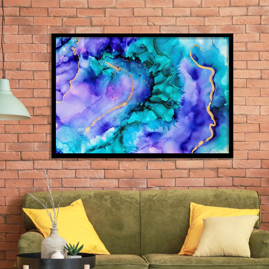 Marble Canvas Art Framed Art Prints Wall Art Decor, Framed Picture, Home Decor