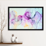 Marble Color Wall Art Framed Canvas Prints Wall Art Decor, Framed Picture, Floating Frame