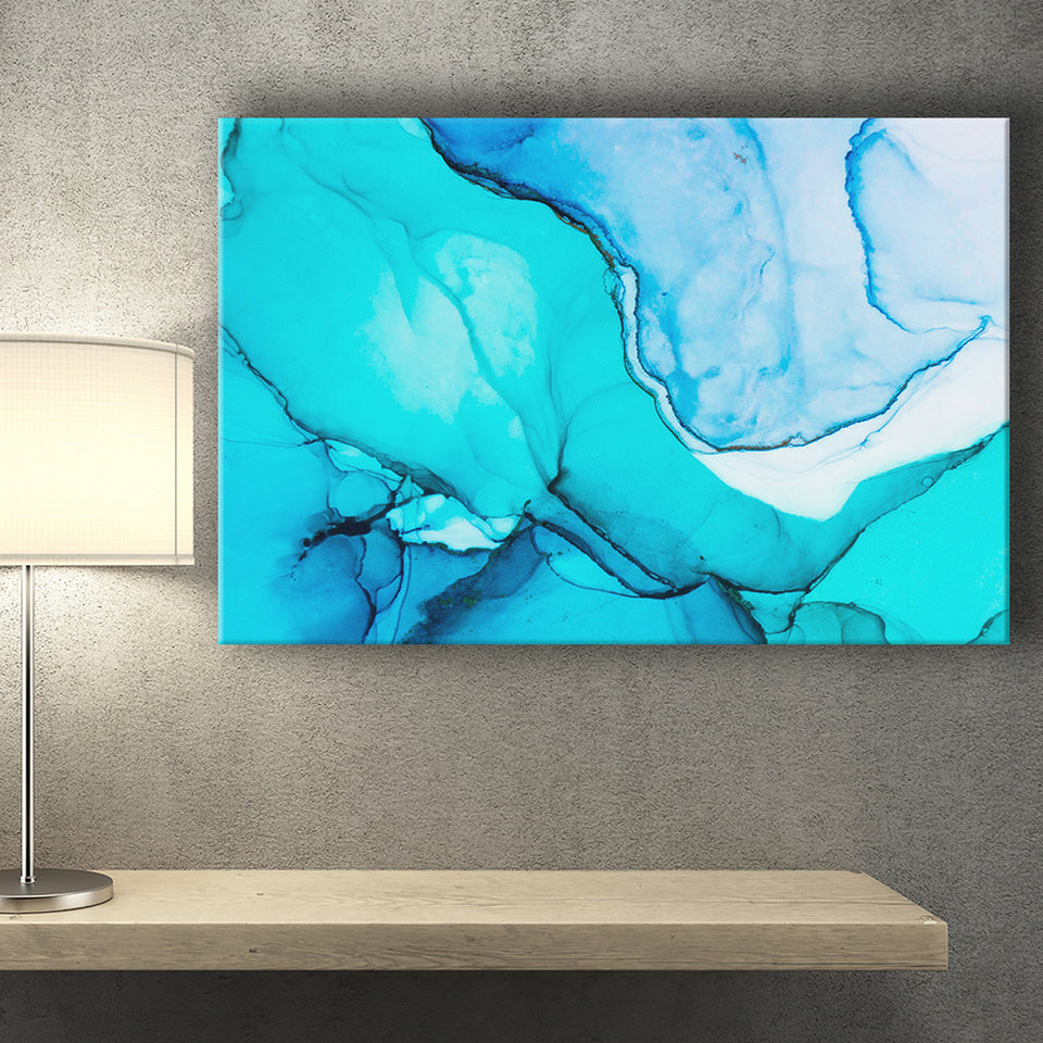 Marble Effect Canvas Prints Wall Art Decor - Painting Canvas,Home Decor, Ready to Hang